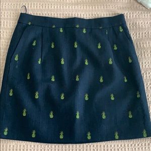 Jcrew Pineapple Skirt